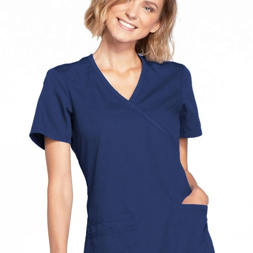 Polera Clinica Cherokee Azul Marino image number 0.0