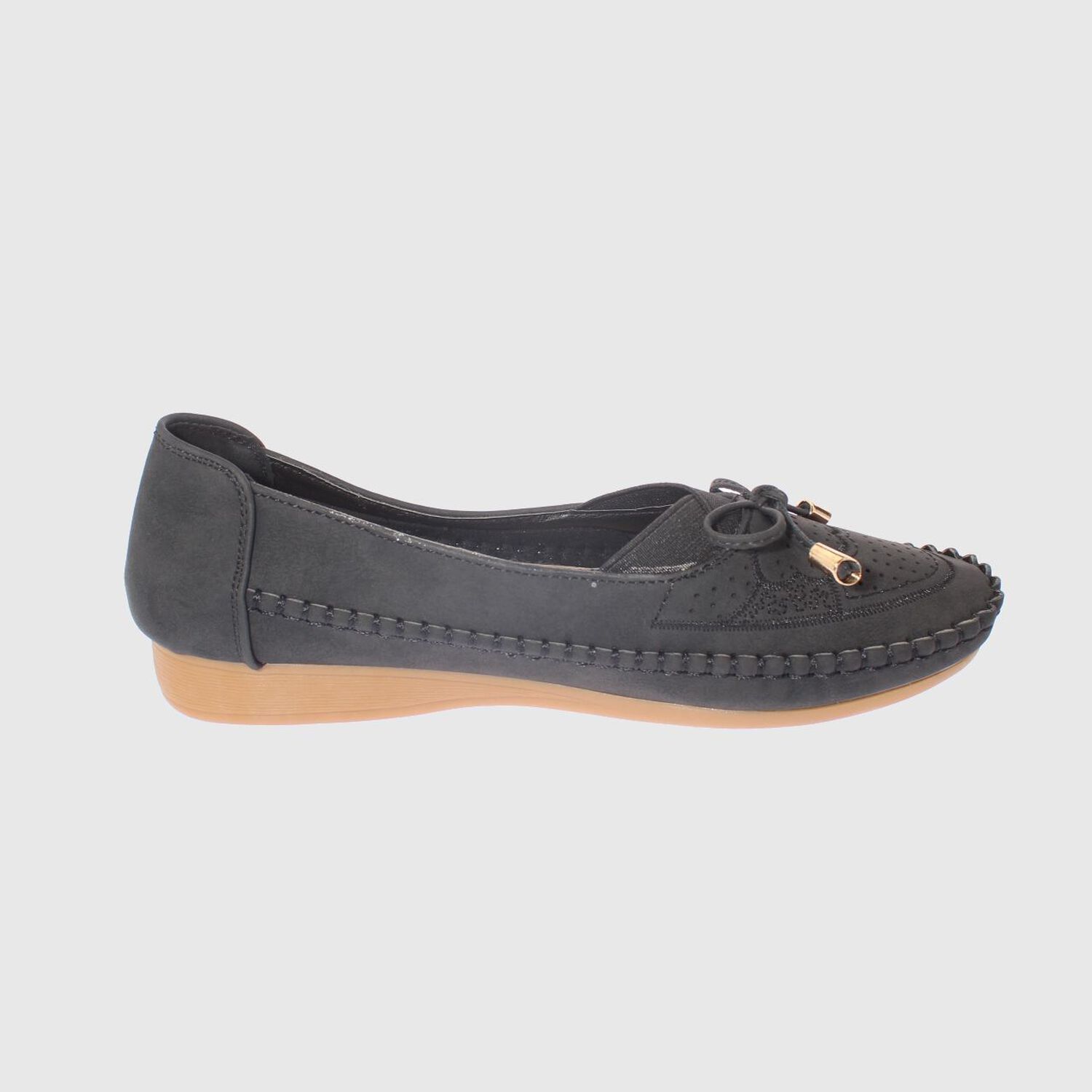 Mocas&iacute;n Negro V&iacute;a Franca Art. 5tx5170black image number 3.0