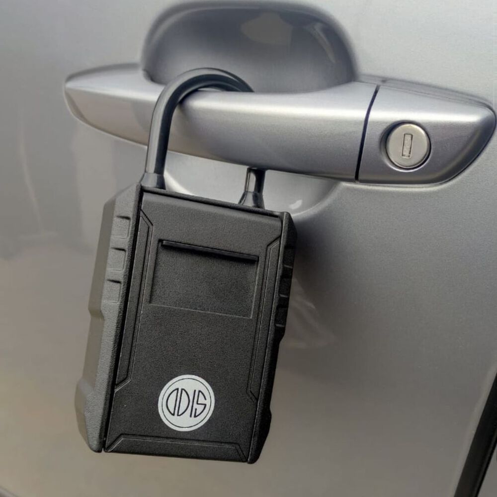 Caja Guarda Llaves L Gancho Con Clave 120x89x44mm image number 5.0