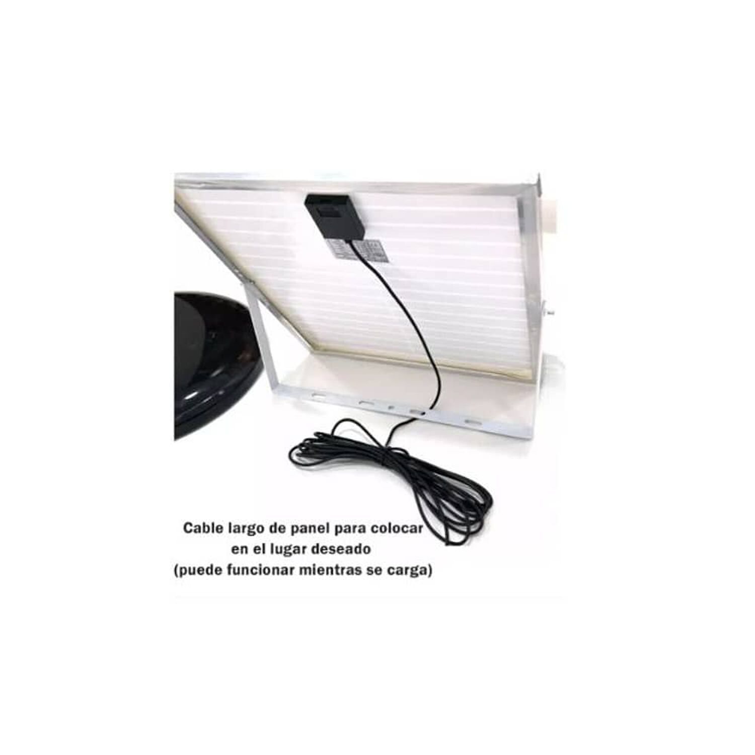Ventilador Solar Plastico 5 Aspas image number 1.0