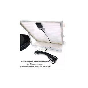Ventilador Solar Plastico 5 Aspas