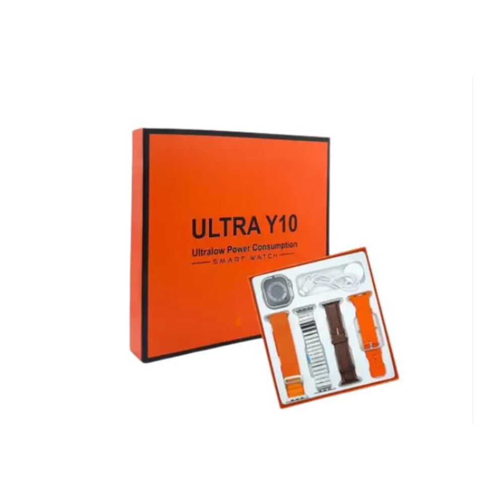 Smarwatch T20 Ultra + 7 Correas, Notificaciones Redes Sociales, Llamadas, Bluetooth, Musica image number 4.0