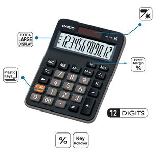 Calculadora Mx-12b-bk Escritorio