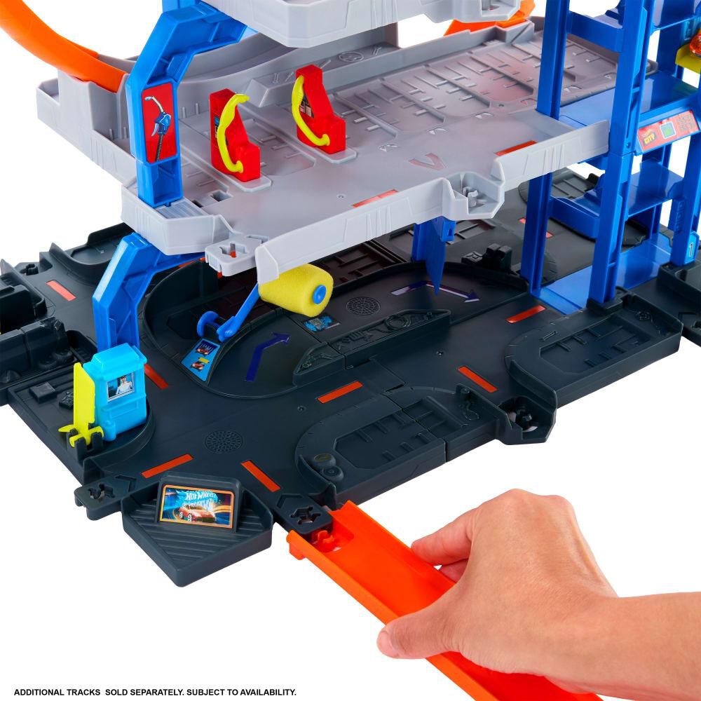 Autopista Hotwheels City Mega Garage image number 14.0