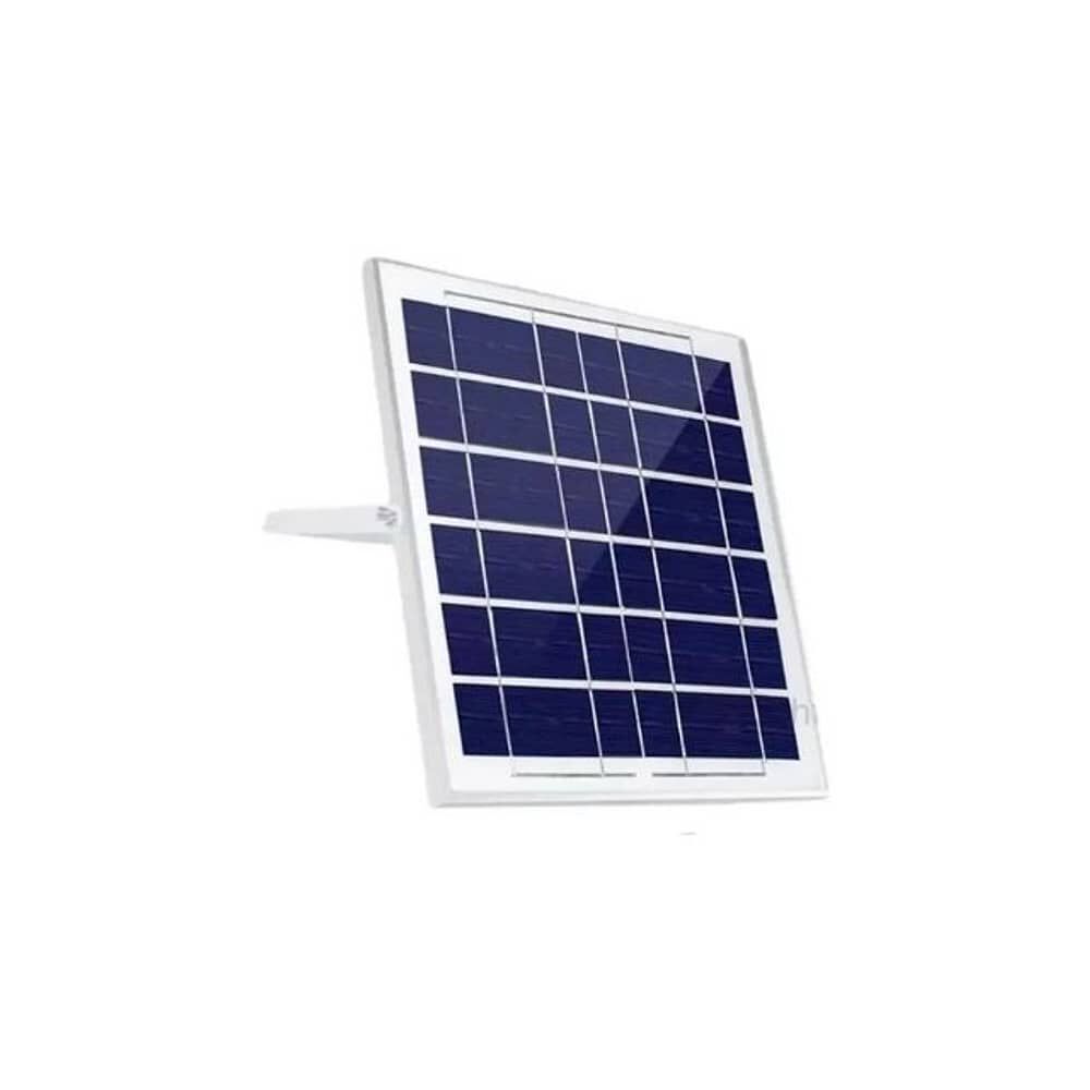 Foco Led Reflector Panel Solar + Control Remoto 200w Jortan Carcasa image number 5.0