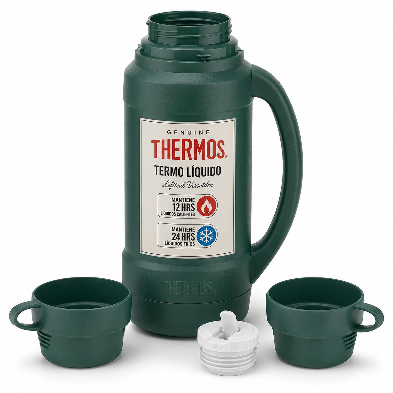Termo Para L&iacute;quidos 1.8 Litros Thermos 35-180-c7 Petr&oacute;leo image number 1.0