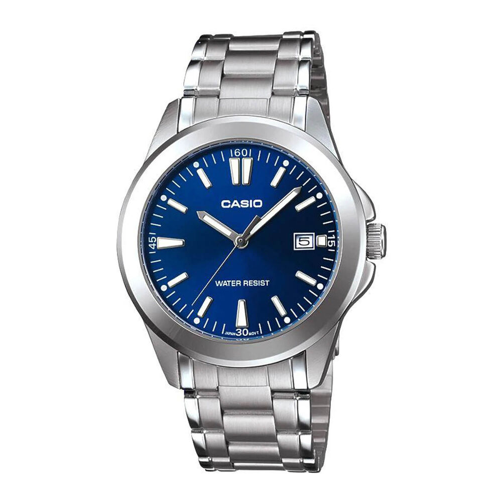 Reloj De Mujer Casio Silver Blue Ltp-1215a-2a2df image number 6.0