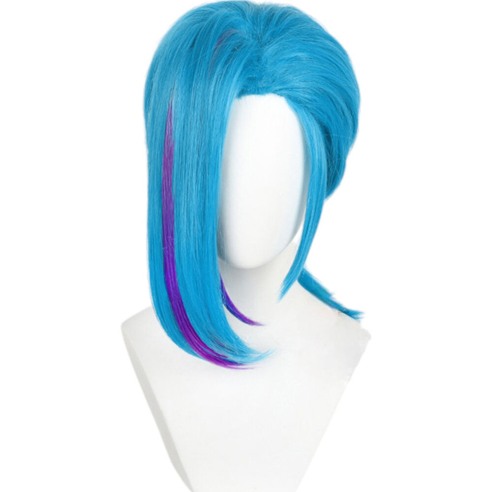 Peluca Jinx Arcane Lol Cosplay image number 0.0