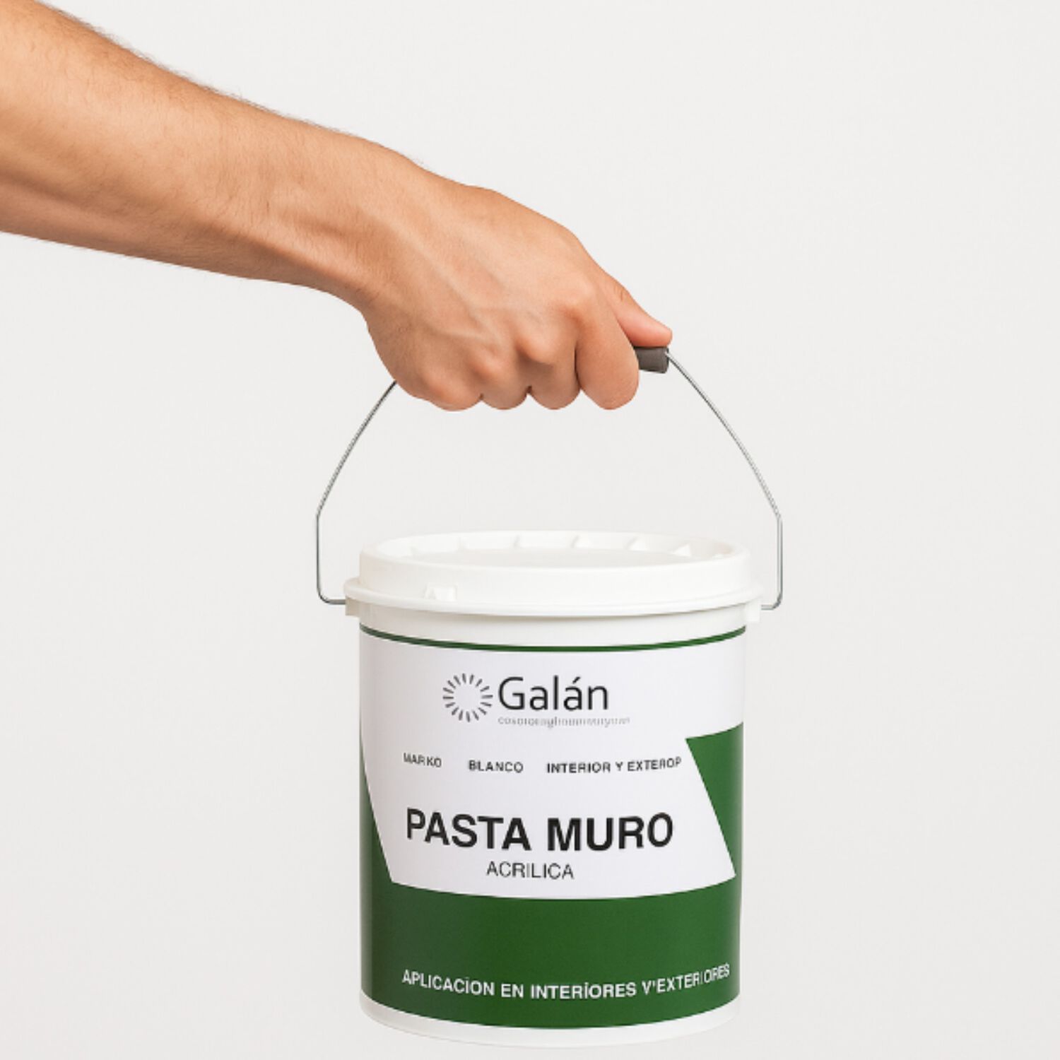 Pasta Muro Int/ext Terminaci&oacute;n Blanca Secado Rapido Gal&oacute;n 3.78kl image number 2.0