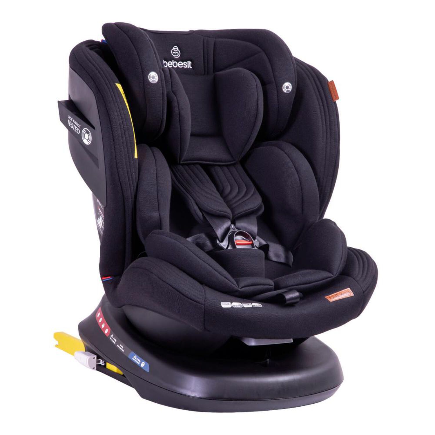 Silla De Auto Bebesit Convertible Isofix Supra 360&ordm; Premium Negro image number 0.0