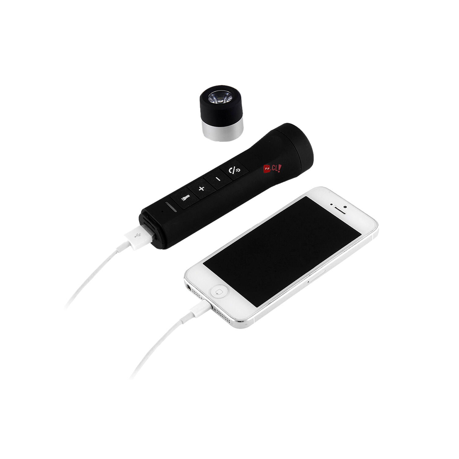 Parlante Bluetooth Para Bicicleta Con Linterna - Ps image number 2.0