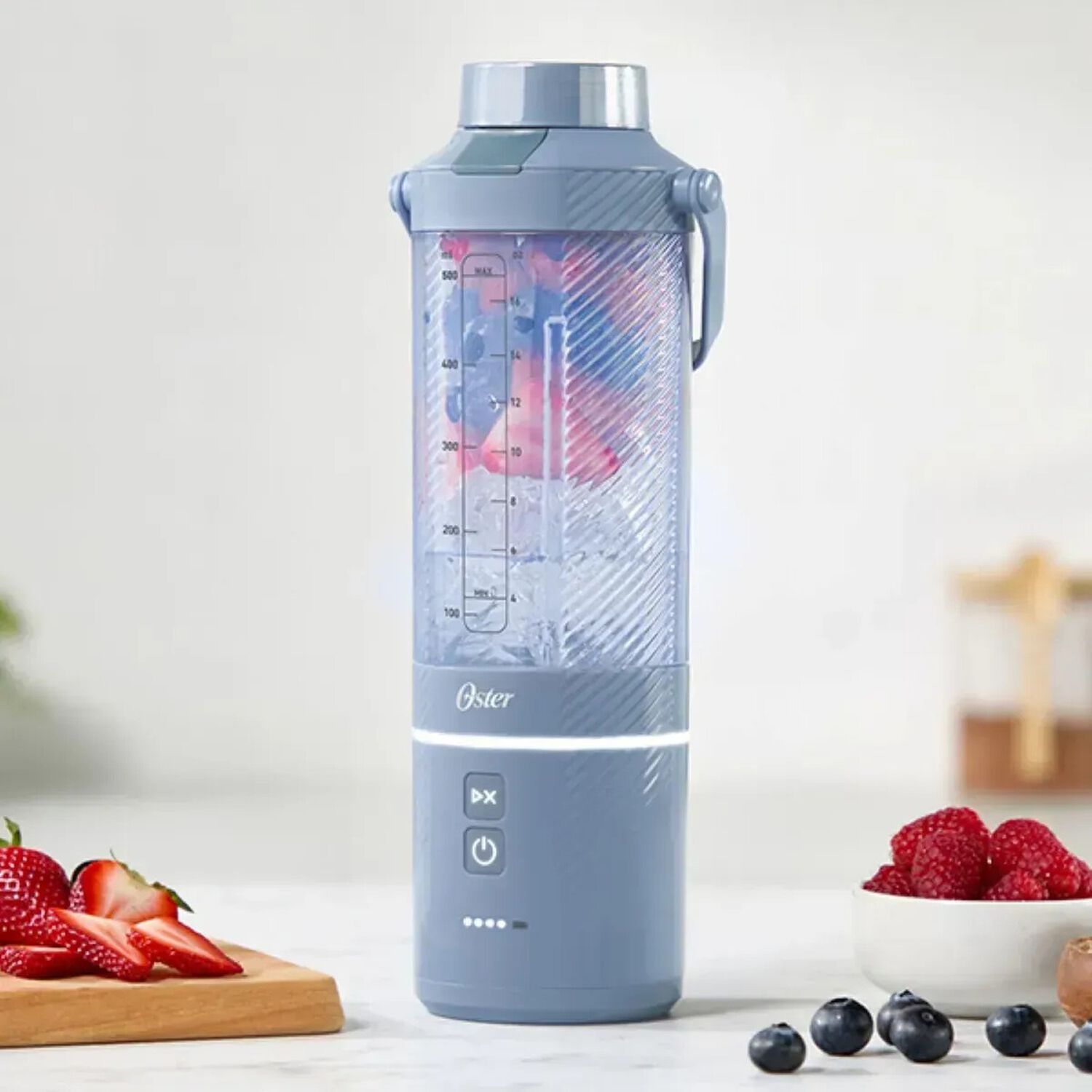 Oster - Licuadora Port&aacute;til Gomax 590ml Para Smoothies Blstgfp-mh20-000 - Azul image number 3.0