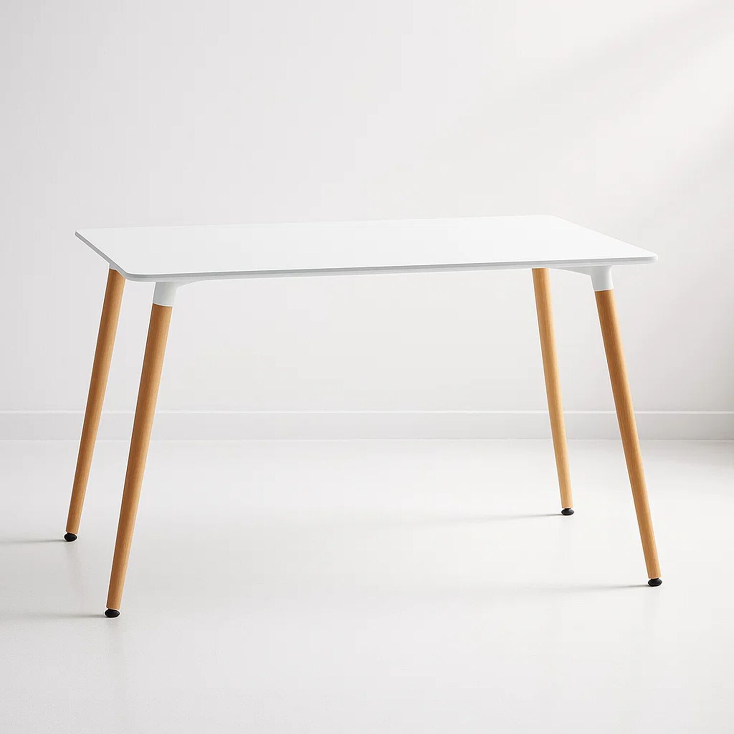 Mesa Rectangular De Comedor - Blanca 120x80 Cms image number 0.0