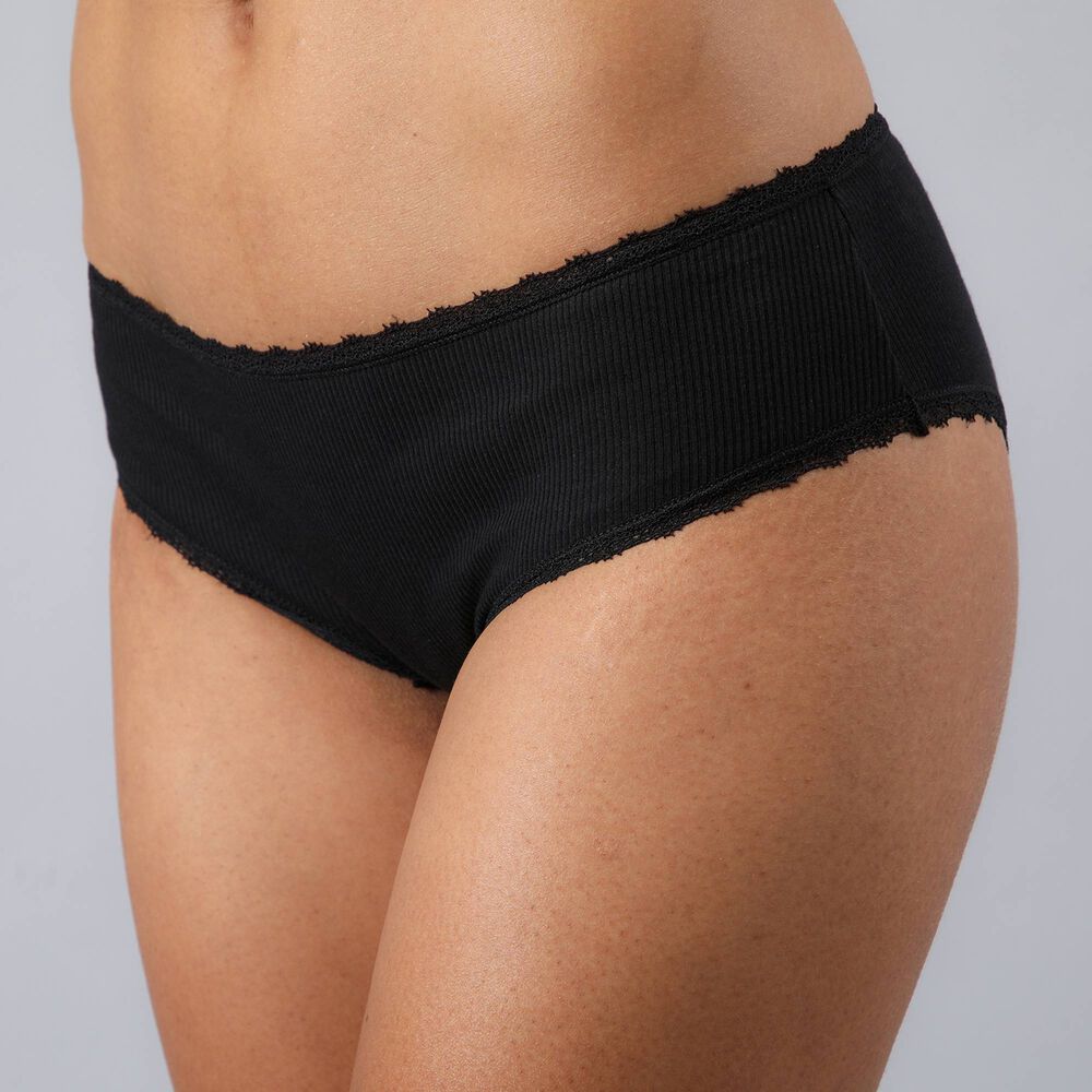 Pack 3x Pantaleta Algodon Rib Flores Mujer 25577-2 image number 4.0