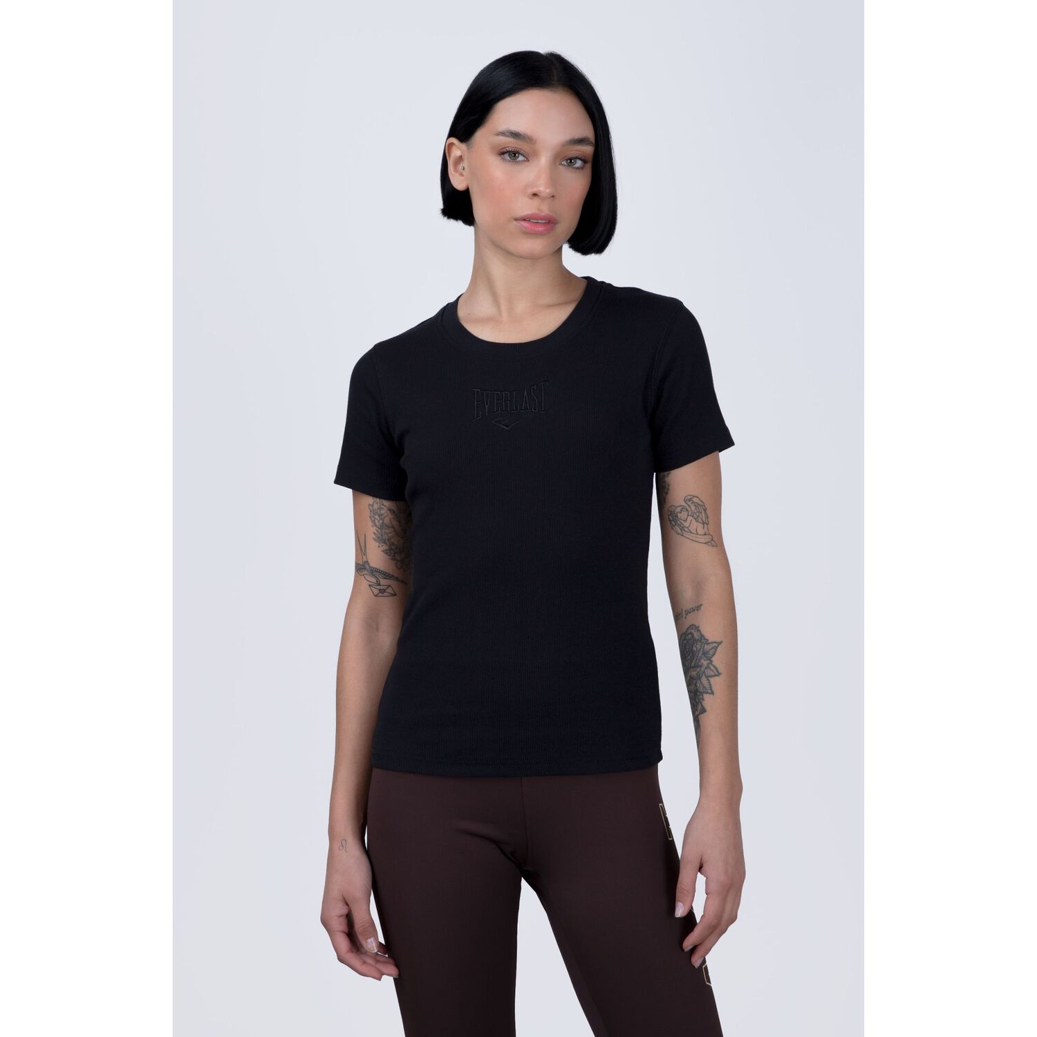 Polera M/c Texas Negro Everlast image number 0.0