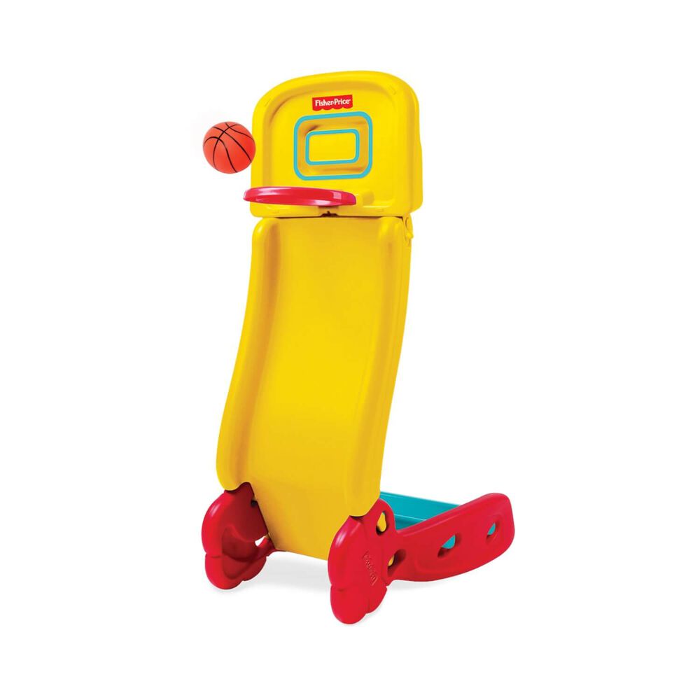 Set Resbalín Y Aro De Basquetbol 32x65x98 Cms Fisher Price image number 1.0
