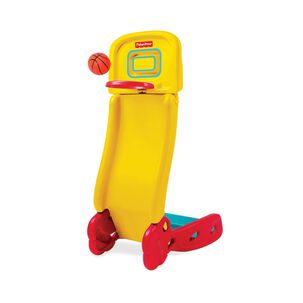 Set Resbalín Y Aro De Basquetbol 32x65x98 Cms Fisher Price