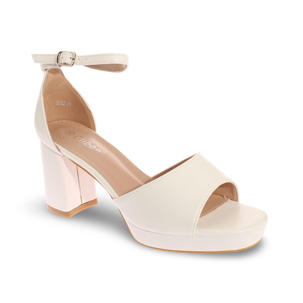 Sandalia Taco Blanco V&iacute;a Franca Art. 5kd82white image number 0.0