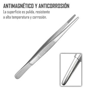 Pinza Anatómica Quirúrgica Acero Inoxidable De 14cm
