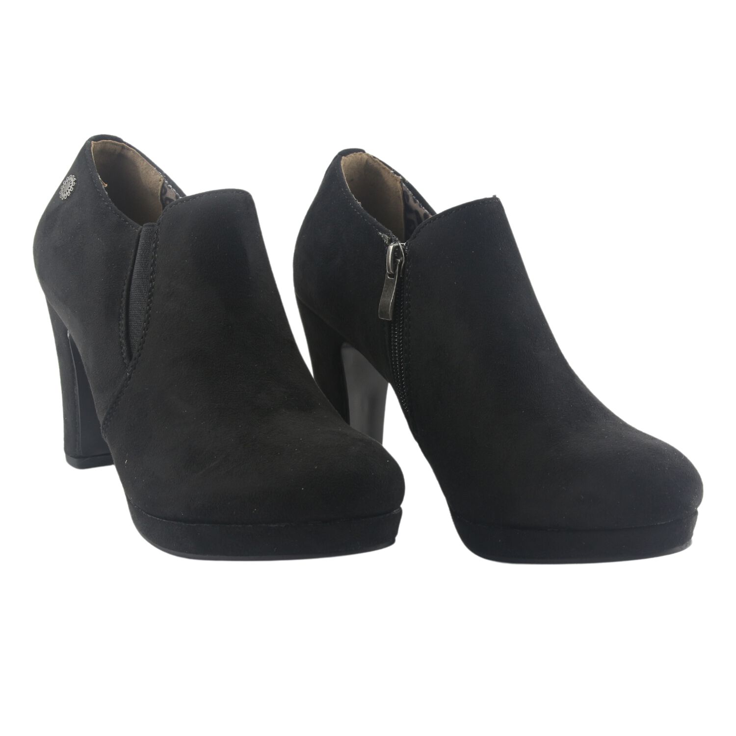 Botin Chalada Mujer Plataform-8 Negro Casual image number 4.0