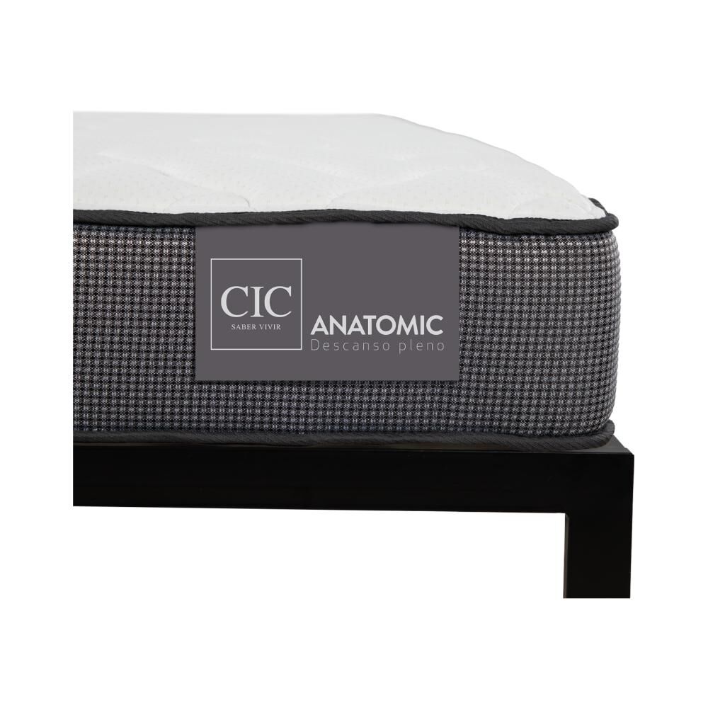Cama Metálica Cic Iron Smart Anatomic / 2 Plazas / Base Normal image number 4.0