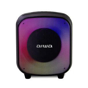 Parlante Bluetooth Aiwa Portatil 40w Con Funcion Tws Aw-b81 Negro