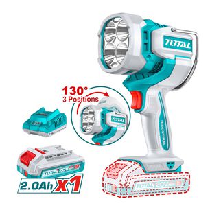 Linterna Inal&aacute;mbrica 20v 2000 L&uacute;menes Con Bater&iacute;a Y Cargador Total