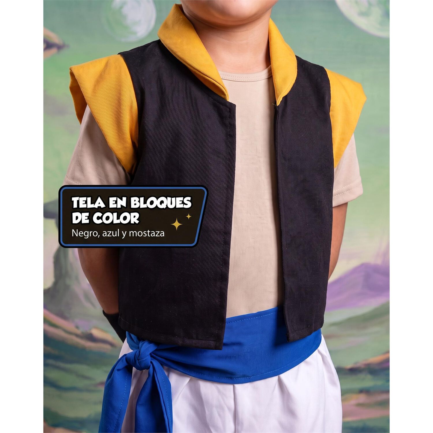 Disfraz De Goku Para Ni&ntilde;os - Dragon Ball image number 10.0