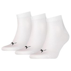 Calcetines Unisex Quarter Plain Puma / 3 Pares