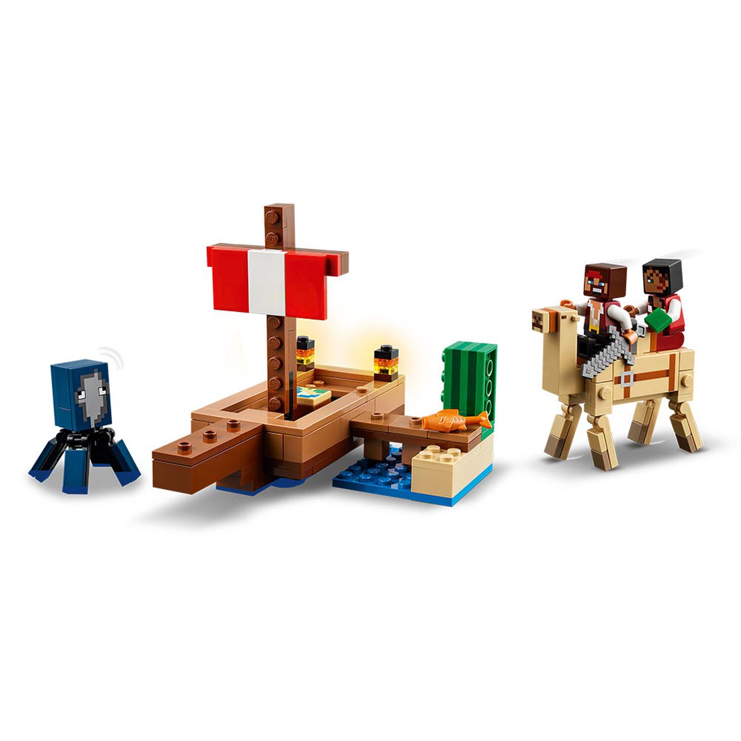 Lego Minecraft - El Viaje En El Barco Pirata - 21259 image number 2.0