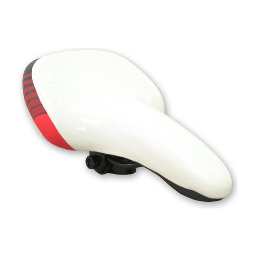 Sillin Asiento Ancho Blanco Para Bicicleta image number 0.0