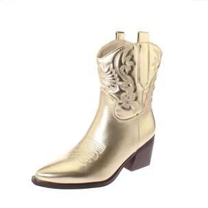 Bota Vaquera Dorado Andarina Art. 5cc248gold