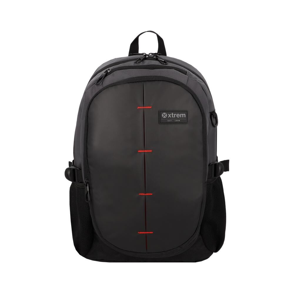 Mochila Notebook Xtrem Lennox 6xt Gris/rojo 16" image number 0.0