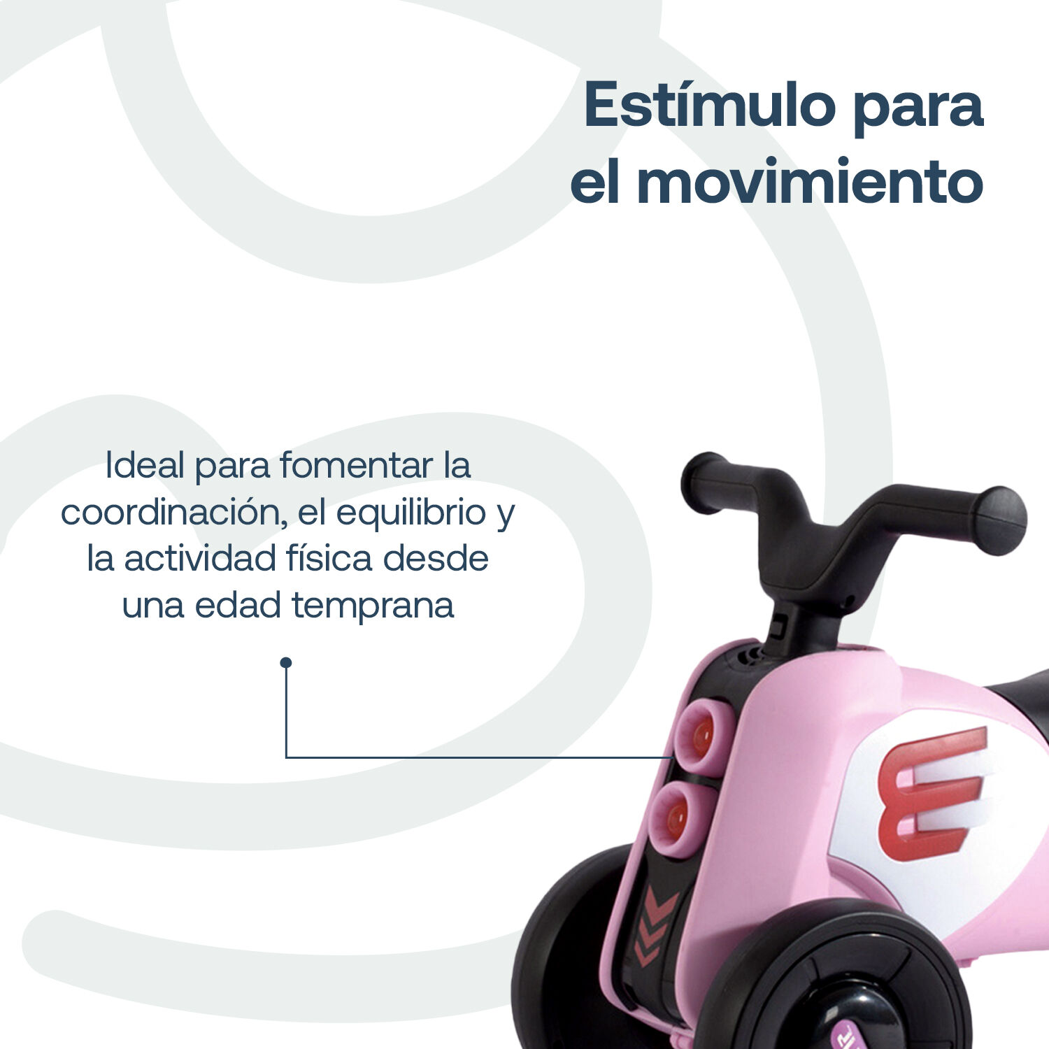 Corre Pasillo Ride Rosa Bebesit image number 5.0