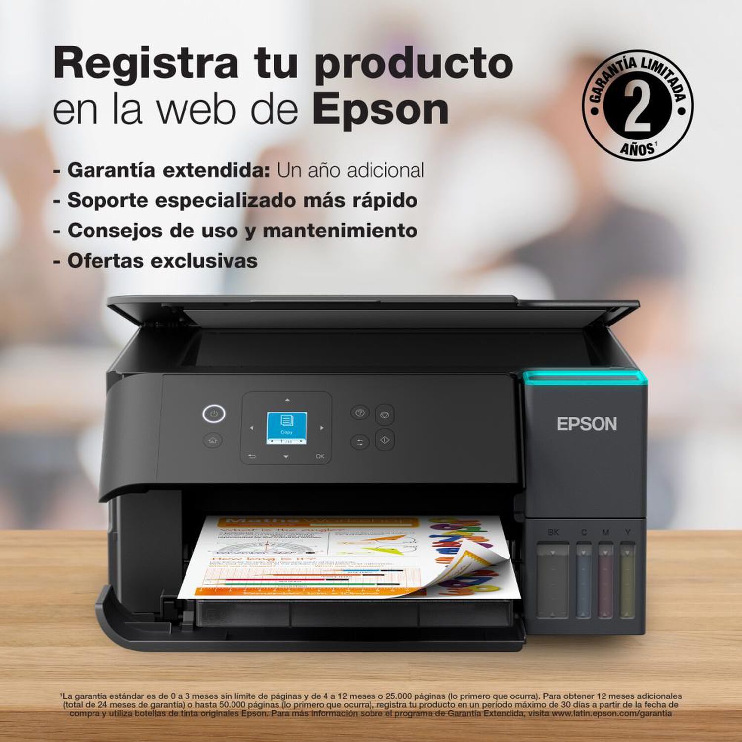 Impresora Multifuncional Epson Ecotank L4360 image number 5.0