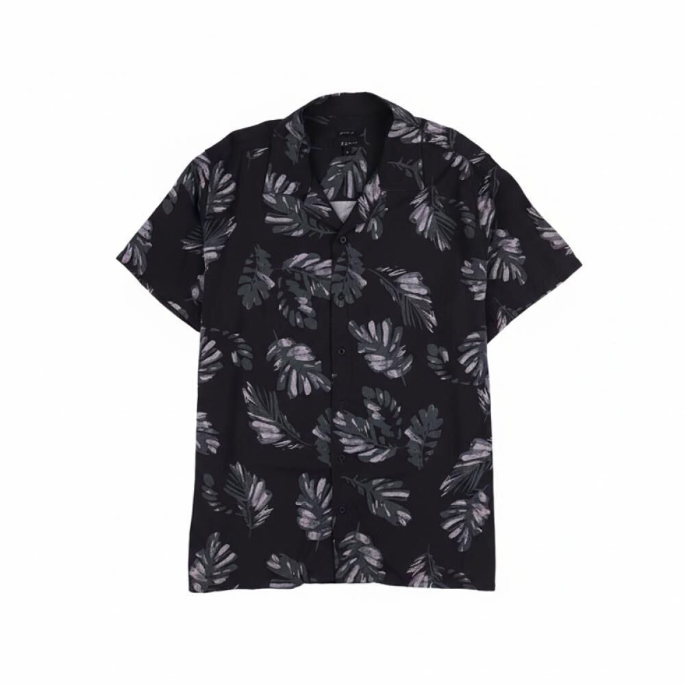 Camisa Hombre Az Black image number 0.0