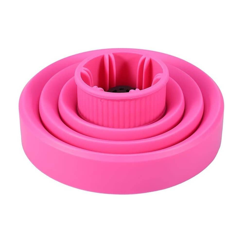Difusor Para Secador De Cabello De Silicona Plegable Rosa image number 3.0