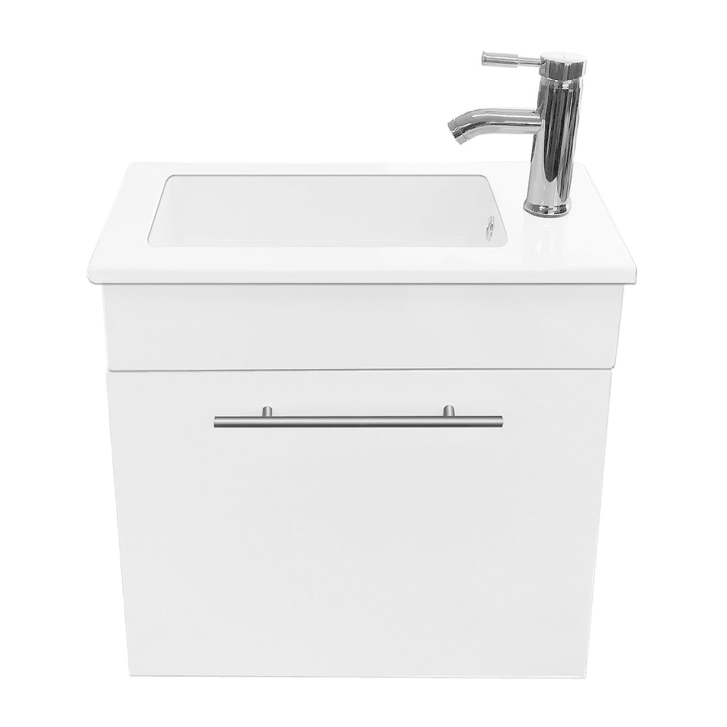  Kit Mueble Vanitorio Domsa Elegant A Muro Blanco 55x33x52cm image number 2.0