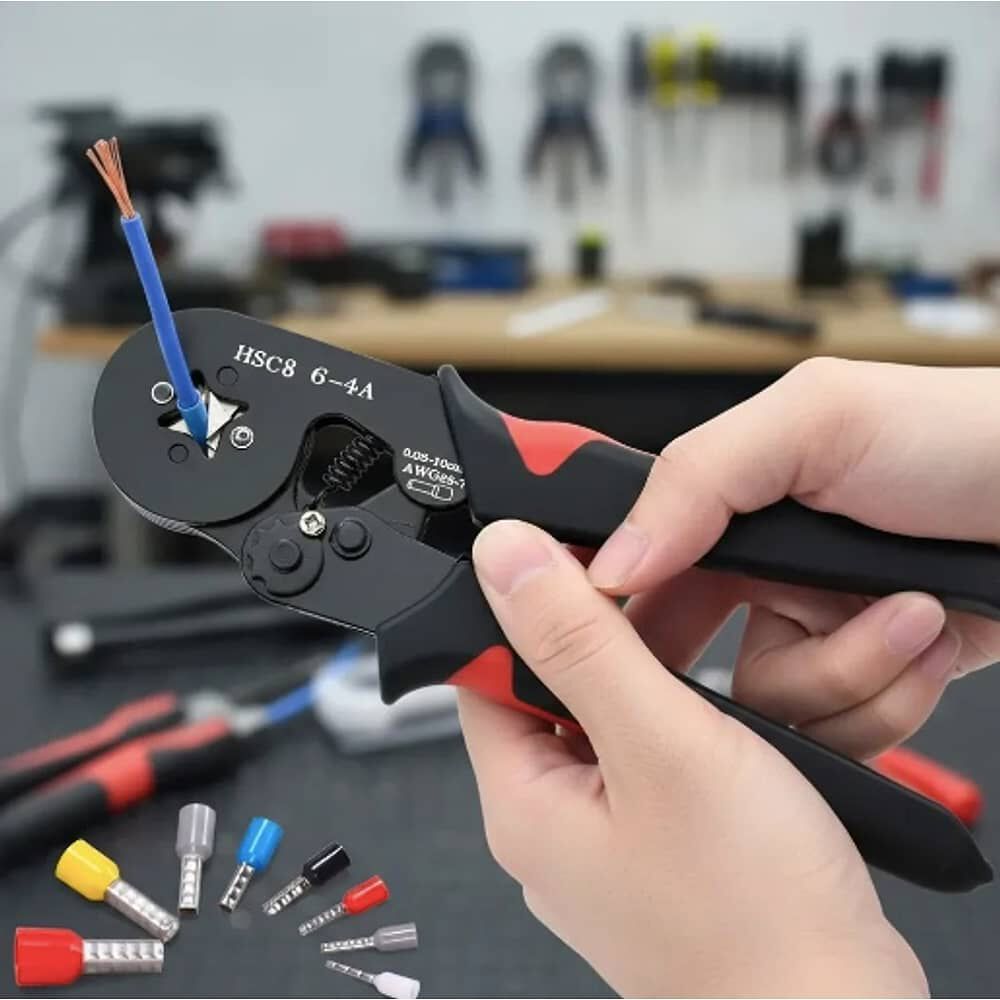 Alicate Aprieta Terminal Crimping Ferrule + 1200 Pcs image number 0.0