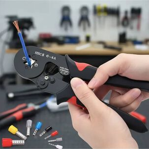 Alicate Aprieta Terminal Crimping Ferrule + 1200 Pcs