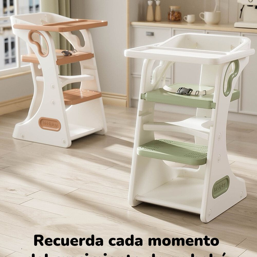 Silla De Comer Multifuncional Witness Verde Lubabycas image number 3.0