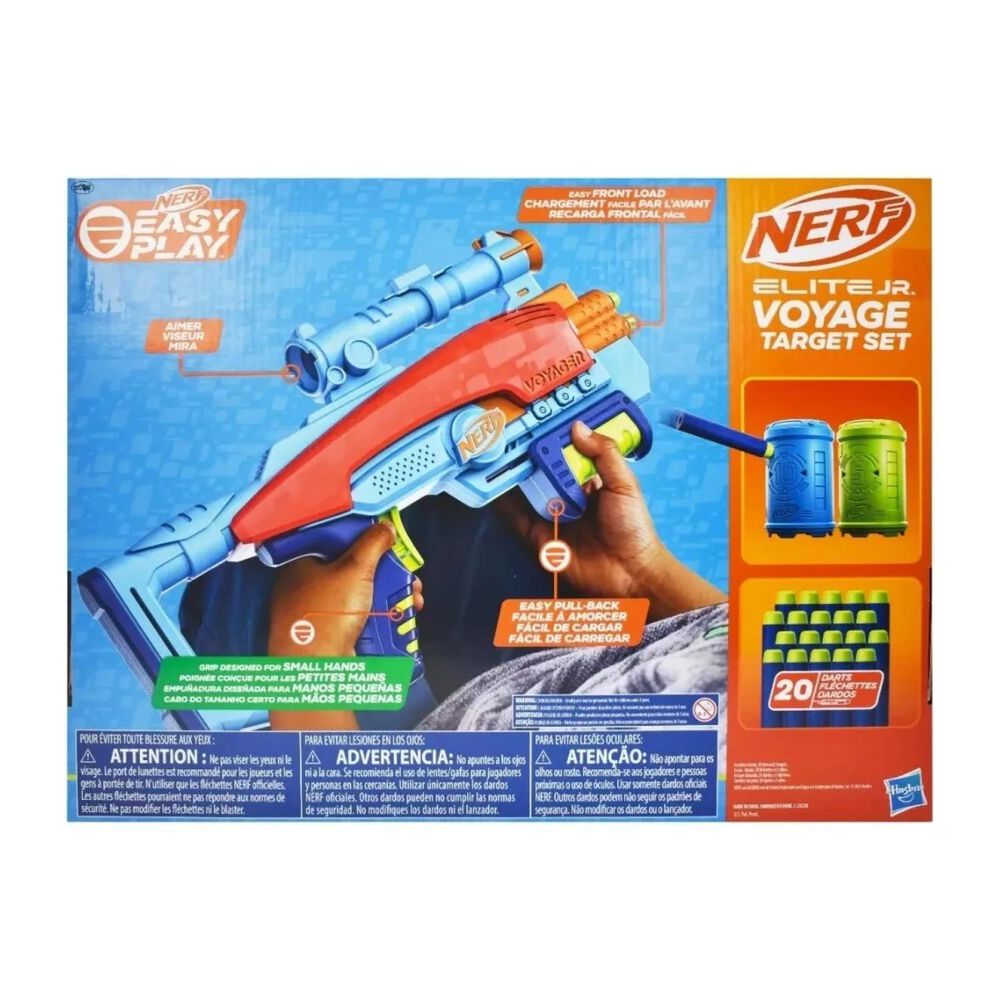 Juguete Lanzador De Dardos Nerf Jr Con 20 Dardos Infantil image number 4.0