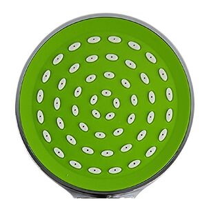 Mango Cabezal De Ducha Redondo Flujo Fijo Ergon&oacute;mico Verde