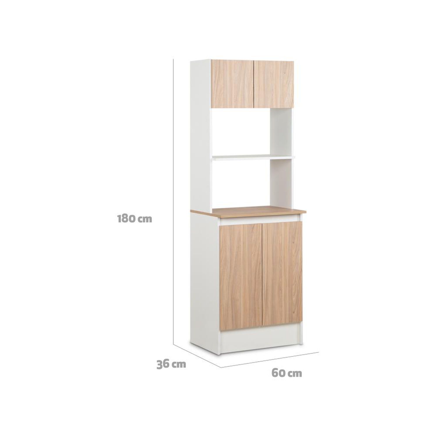 Mueble De Cocina Cic Napoles / 4 Puertas image number 1.0