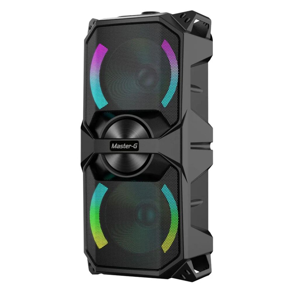 MASTER-G Parlante Bluetooth Karaoke 4000w Negro Luxor