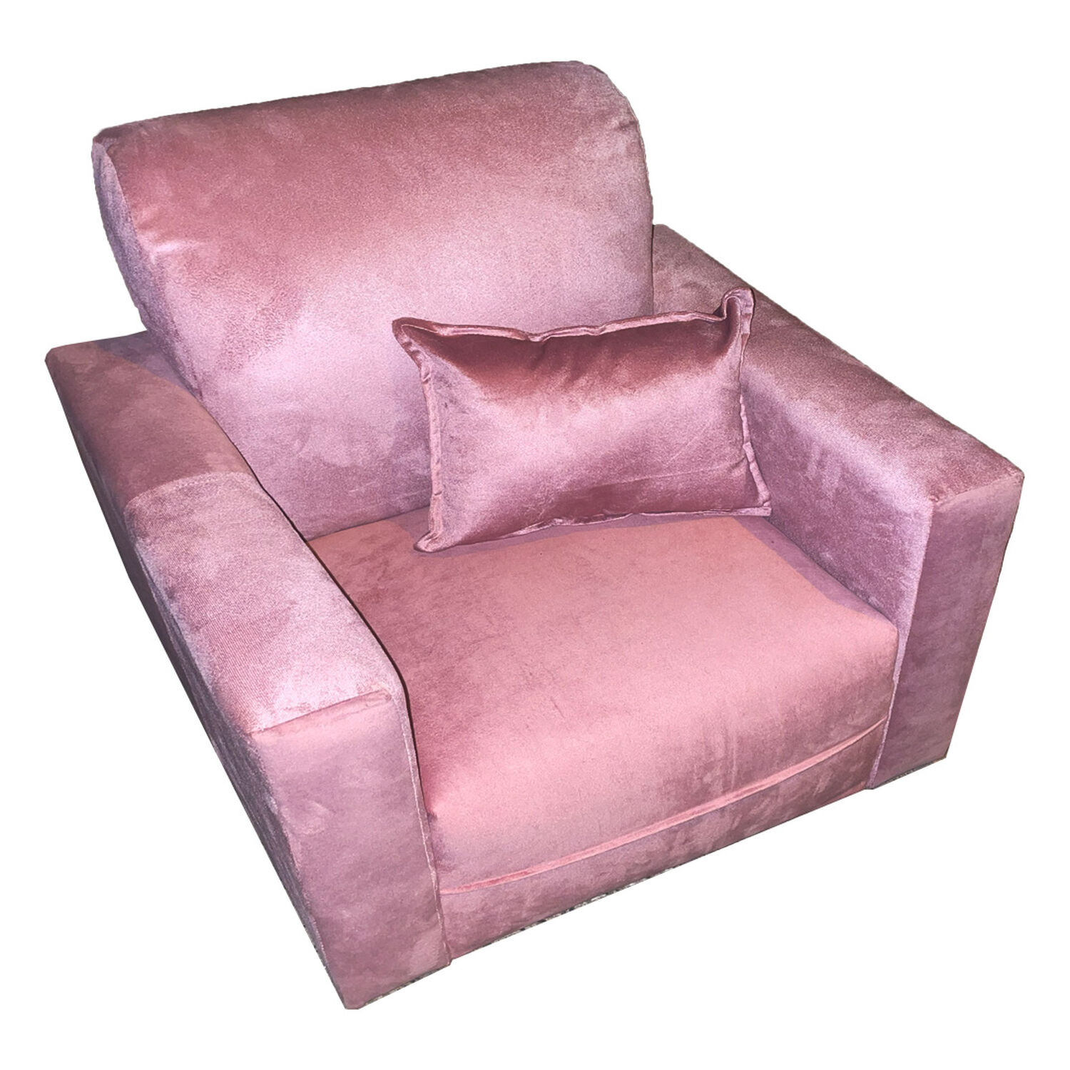 Sillon Mini Infantil Liss Palo Rosa Felpa image number 0.0