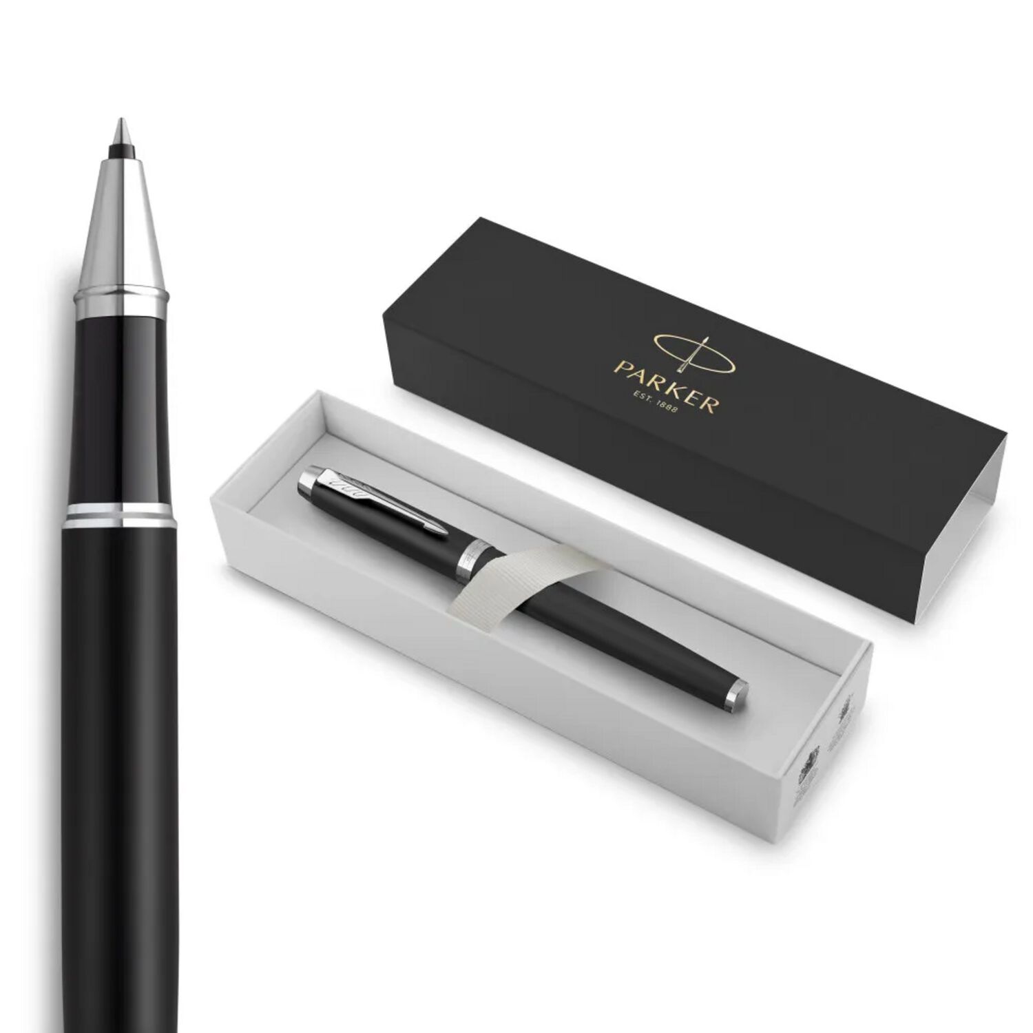 Boligrafo Rollerball Parker Im Essential Negro Mate Tint Ng image number 0.0