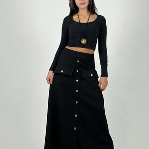 Falda Lanilla Spandex