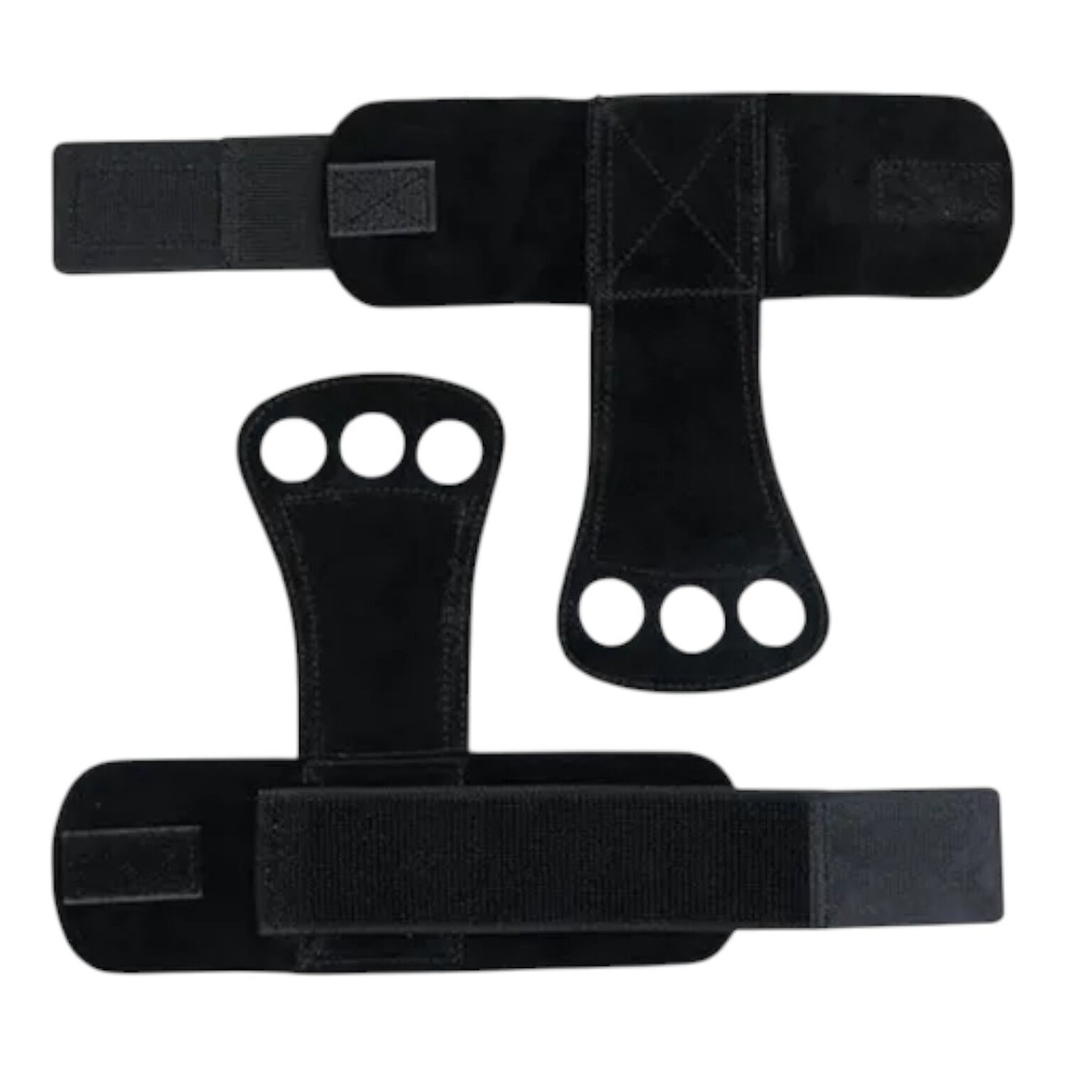 Calleras De Cuero De 3 Dedos Para Crossfit Gym Y Fitness image number 0.0