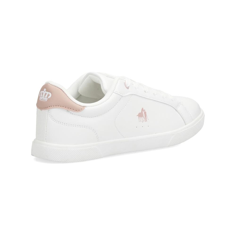 Zapatilla Urbana Mujer The King's Polo Club White image number 3.0